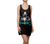 GirlieGirl Sports  Women's Cut & Sew Racerback Dress - Black