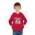 Pug  In  A  Box  W/  White  Toddler  Pullover  Fleece  Hoodie