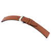 Cognac RIOS1931 Kempten, Genuine Certified Organic Leather Watch Strap | Panatime.com