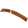 Cognac RIOS1931 Argentina | Embossed Leather, Alligator Print Watch Band | RIOS1931.com