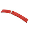 Red RIOS1931 Durban, Embossed Ostrich Grain Watch Band | Panatime.com