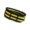 Double Yellow Stripe 4-Square Ring Ballistic Nylon Watch Strap - PVD Rings | Panatime.com