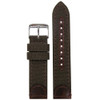 Brown Genuine Leather & Canvas Watch Strap (MS868) | Panatime.com