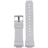 White Waterproof Glossy Polyurethane Diver Watch Strap for Casio G-Shock (MS3216) | Panatime.com