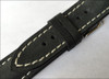 Stone Genuine Vintage Leather Watch Strap with White Stitching for Breitling | Panatime.com