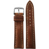 Sienna Genuine Vintage Leather Watch Strap with White Stitching for Breitling | Panatime.com