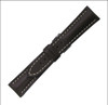 Mocha Genuine Soft Calf Leather Watch Strap with White Stitching for Breitling | Panatime.com