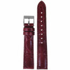 Bordo Genuine Crocodile, Handmade Watch Strap with Match Stitching (for Michele) | Panatime.com