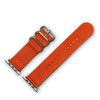 Orange Two Piece Nylon | For Apple Watches | Stainless Steel Hardware