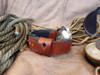 Vintage Calf Leather Watch Band | Explorer | Brandy | Black Stitching