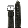 Genuine Alligator Watch Strap | Premium Cut | White Stitching | Mocha | Panatime.com