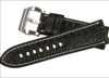 Genuine Alligator Watch Strap | Premium Cut | White Stitching | Mocha | Panatime.com