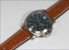 Genuine Alligator Watch Strap | Premium Cut | White Stitching | Cognac | Panatime.com