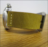 Vintage Leather Watch Band | "Desert Dweller" | Golden | White Stitch | Panatime.com