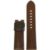 Vintage Leather Watch Band | Medium Brown HZ | Match Stitch | For Panerai Deploy | Panatime.com