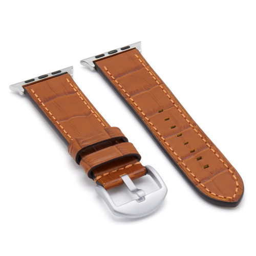 Apple Watch Leather Band ™ Cognac Ostrich Leather Straps