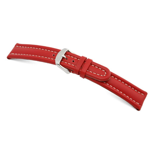 RIOS1931 Red Maranello, Calf Leather Watch Strap | Panatime.com