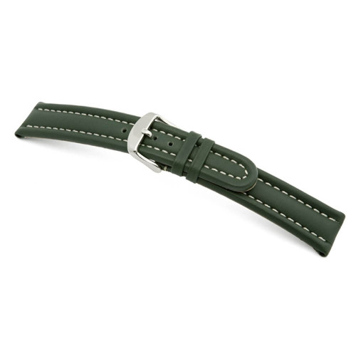 RIOS1931 Forest Green Maranello, Calf Leather Watch Strap | Panatime.com