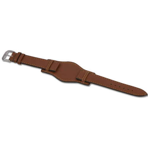 RIOS1931 Cognac Tula, Tanned Leather Watch Strap with Watch Bottom Leather | Panatime.com