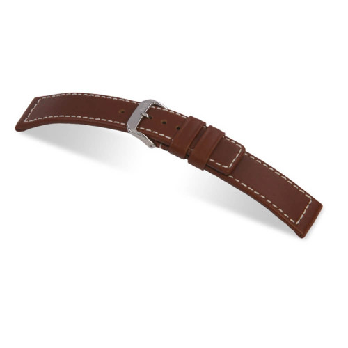 RIOS1931 Mahogany Mariner, Hydrophobic Leather (Water Resistant) Watch Strap | Panatime.com