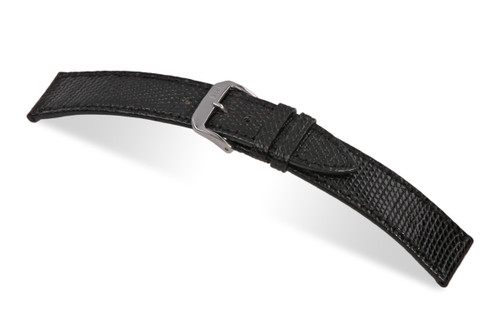 Black RIOS1931 Allure | Patent Genuine Lizard Watch Band | RIOS1931.com
