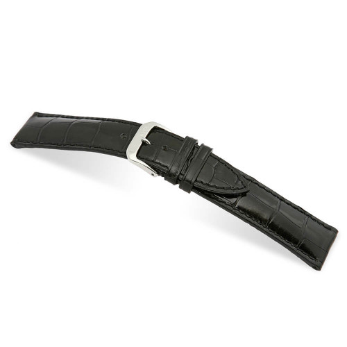 Black RIOS1931 Windsor | Genuine Alligator Watch Band | RIOS1931.com