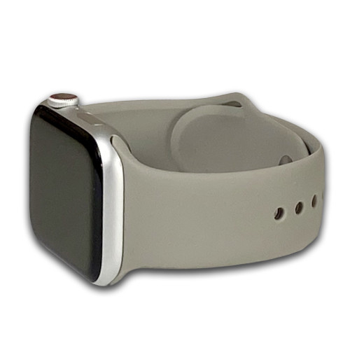 Apple Watch | Soft Smooth Silicone | Grey | Three-Piece | Panatime.com