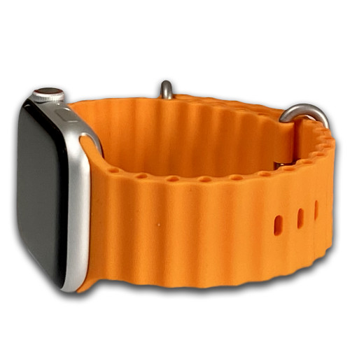 Apple Watch | Ocean Style | Silicone | Orange | Panatime.com
