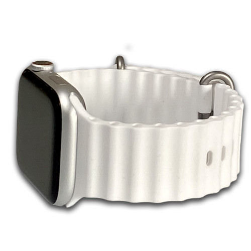 Apple Watch | Ocean Style | Silicone | White | Panatime.com