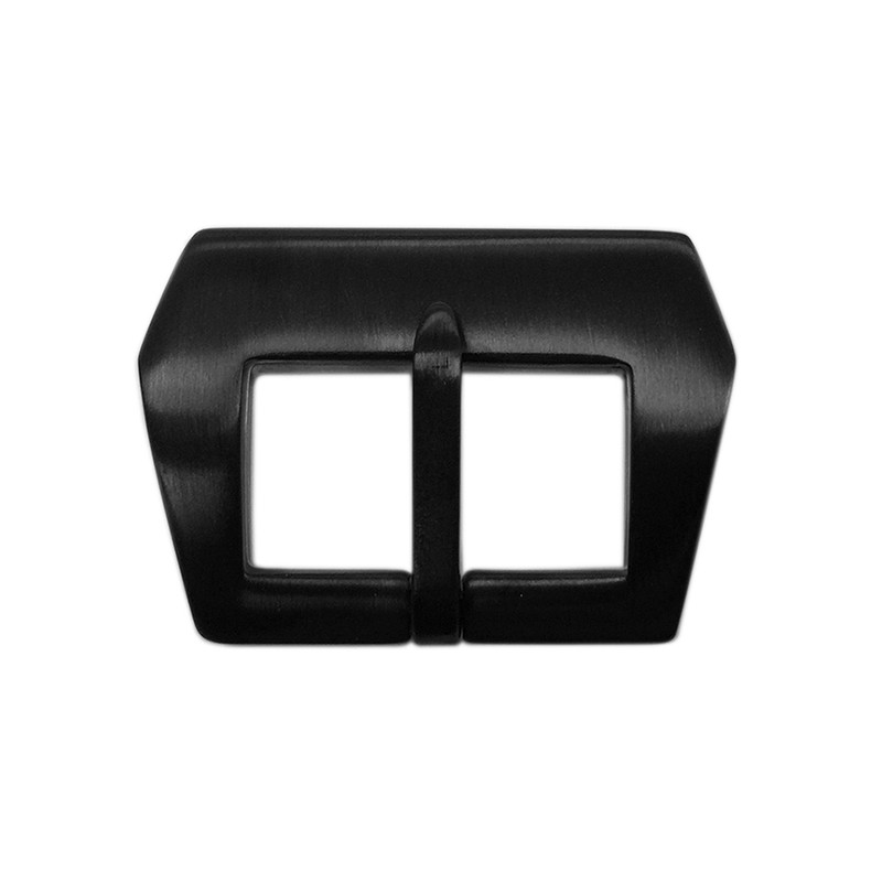 24mm PVD (Black) Pre-v - Sew In Buckle for Strap Makers | Panatime.com