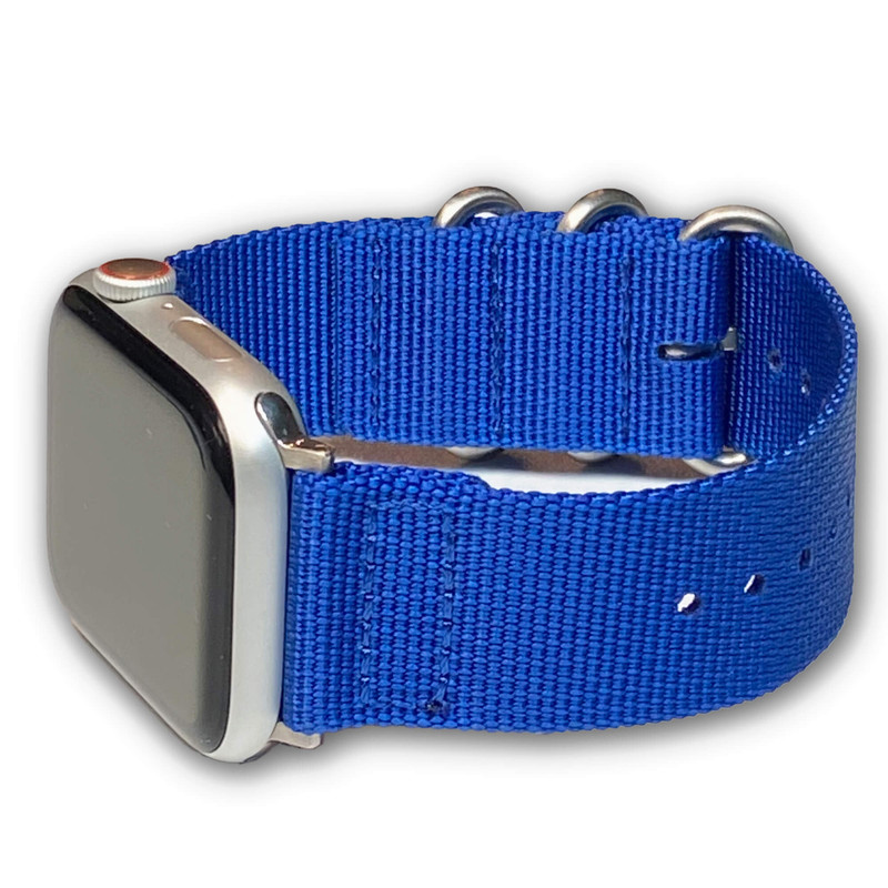 Blue Two Piece Nylon | For Apple Watches