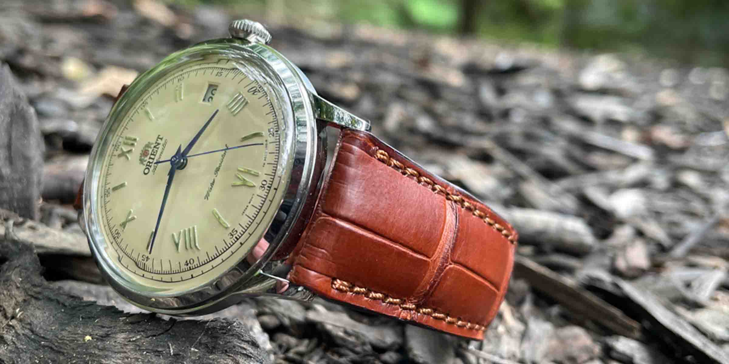 Orient Bambino Strap Options - Panatime