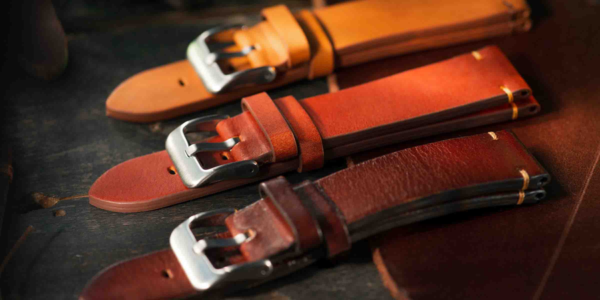 Watch Bands by Material | Leather, Alligator, Rubber & Gator