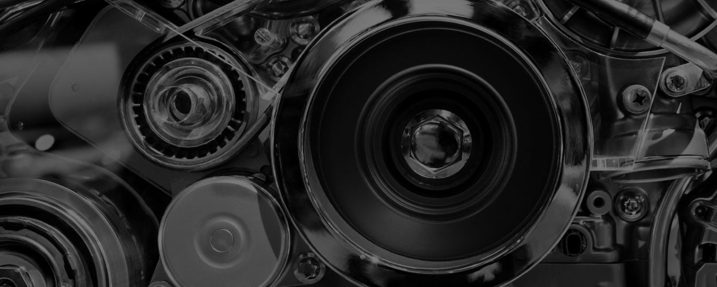 Sideview of an engine