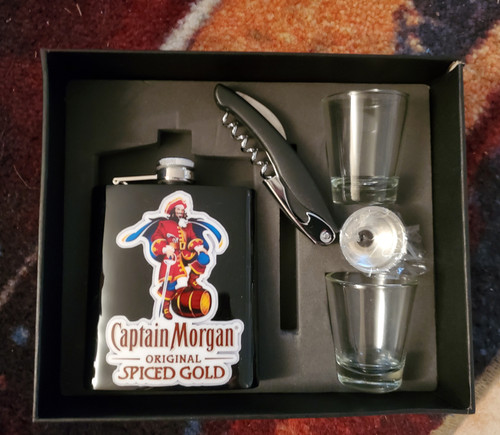 7 oz Flask - Captain Morgan