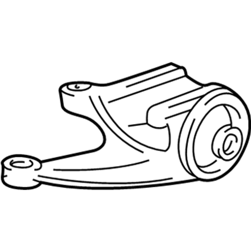 Rubber, RR. Engine Mounting (MT)