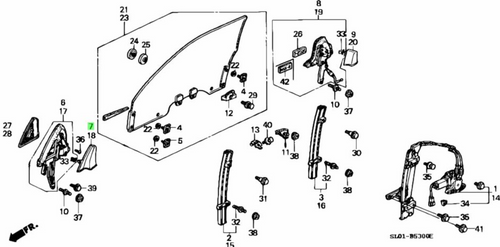 GARNISH, R. FR. SASH HOLDER *NH1L*