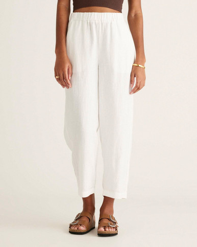 100% European Linen Pants