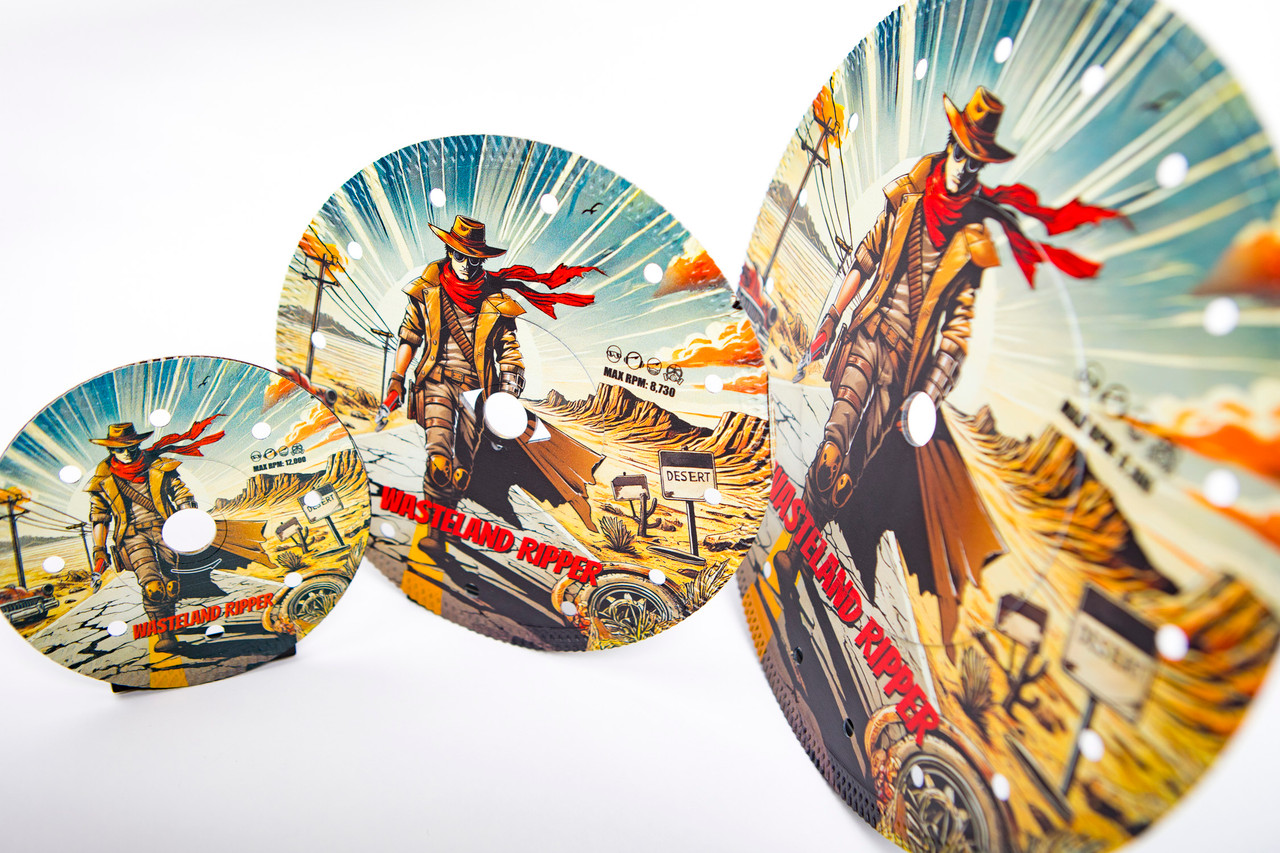 WASTELAND RIPPER Dry/Wet Tile Blade - OBSIDIAN INDUSTRIAL