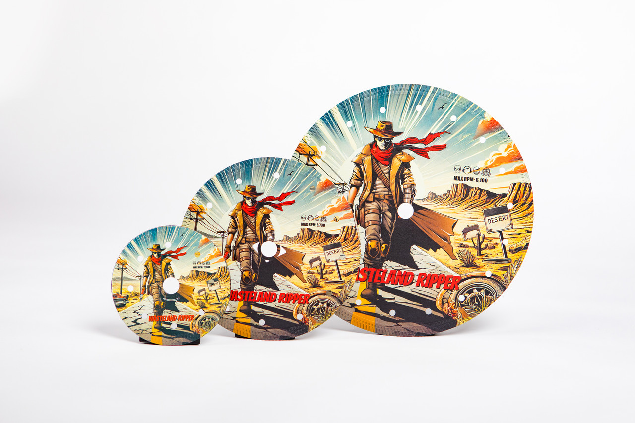 WASTELAND RIPPER Dry/Wet Tile Blade - OBSIDIAN INDUSTRIAL