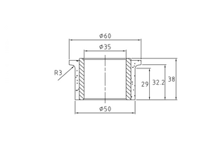 ROUTER A30 R3 POS.5 RESIN DIAMOND 60MM