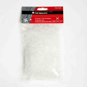 TILE SPACER 1/16 HARD PLASTIC CROSS TYPE TILE SPACER 1/16 HARD PLASTIC CROSS TYPE