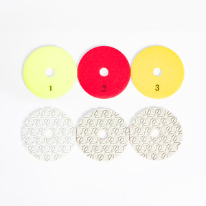 4IN 3.5MM WHITE RESIN WET FOR ENG.STONE