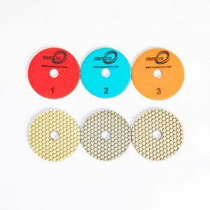 4IN TRIFECTO WET/DRY POLISHING PAD 4IN TRIFECTO WET/DRY POLISHING PAD