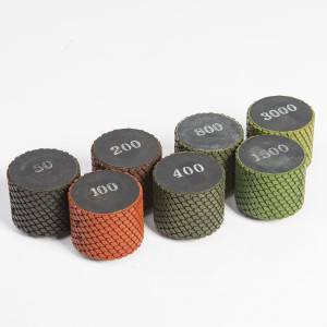 DRUM 2 INCH RESIN POLISHER 5/8-11 DRUM 2 INCH RESIN POLISHER 5/8-11