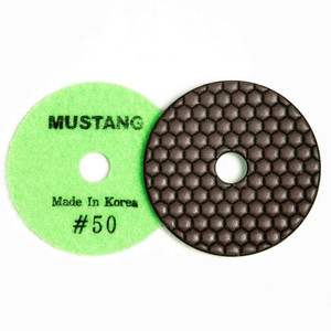 MUSTANG DRY/WET PAD 4IN X MUSTANG DRY/WET PAD 4IN X