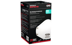 N95 Particulate Respirator - 20-Pack - SAS 8610 N95 Particulate Respirator - 20-Pack - SAS 8610