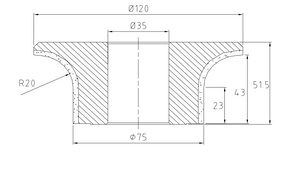 ROUTER A40 R20 POS.4 RESIN POLISH