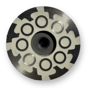SIERRA 4" Resin-Filled Diamond Cup Wheel – Fine Grit