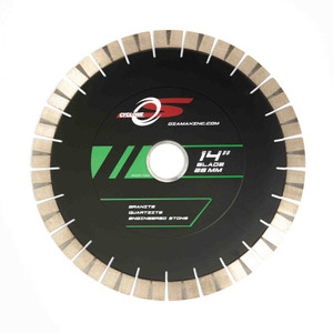 CYCLONE S 14-INCH BRIDGE SAW BLADE - REINFORCED CORE CYCLONE S 14-INCH BRIDGE SAW BLADE - REINFORCED CORE